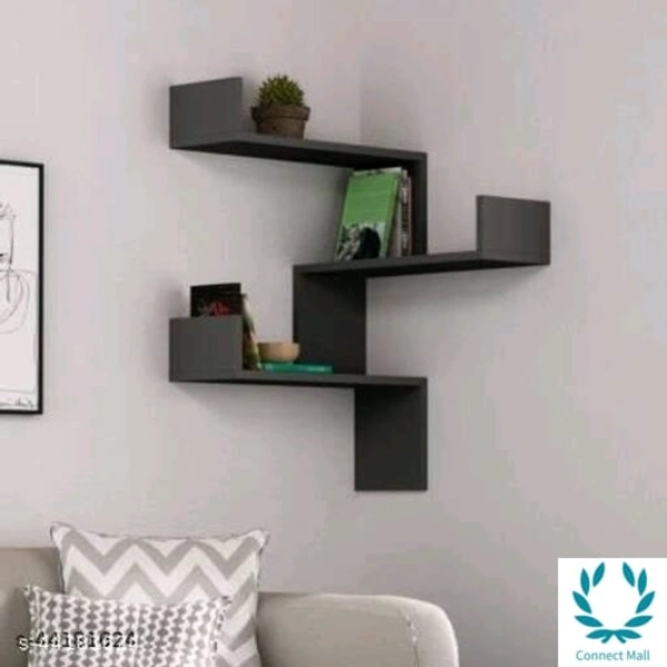 wall shelves - LXHXB: 21X13.5X15.5 cm, Red, Wooden, Multipack 1
